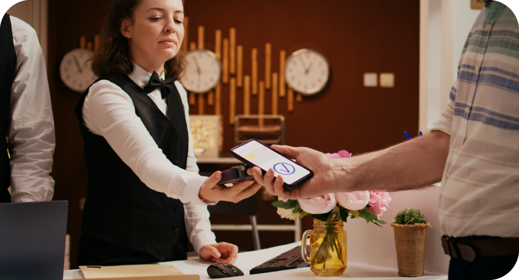 pokladna pro hotel
